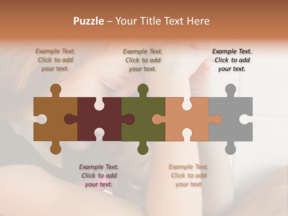 Ocean Peaceful Portrait PowerPoint Template