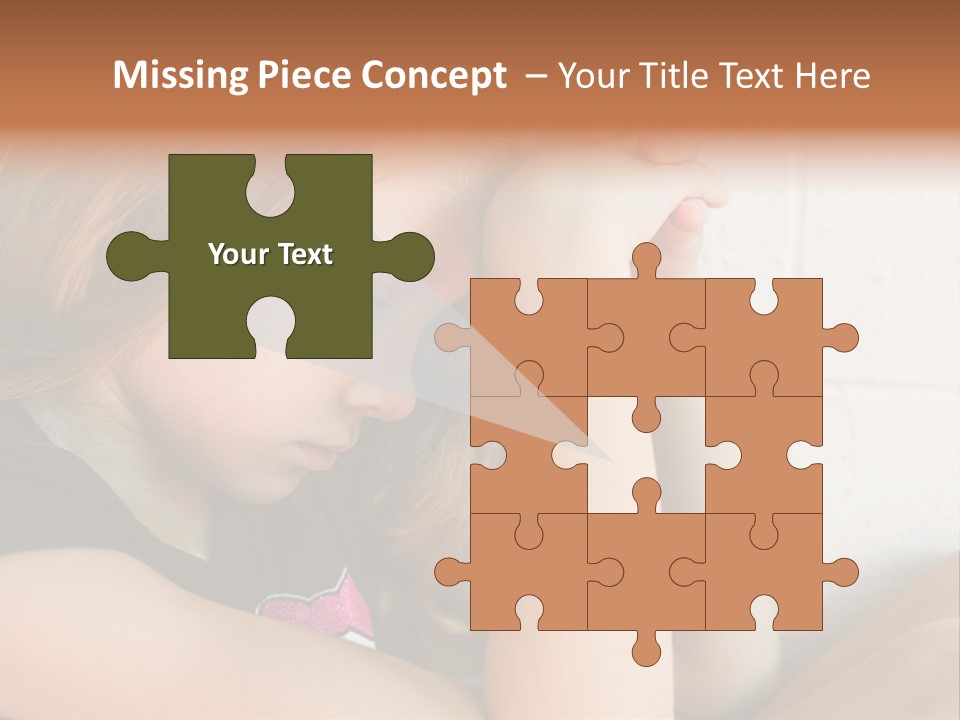 Ocean Peaceful Portrait PowerPoint Template