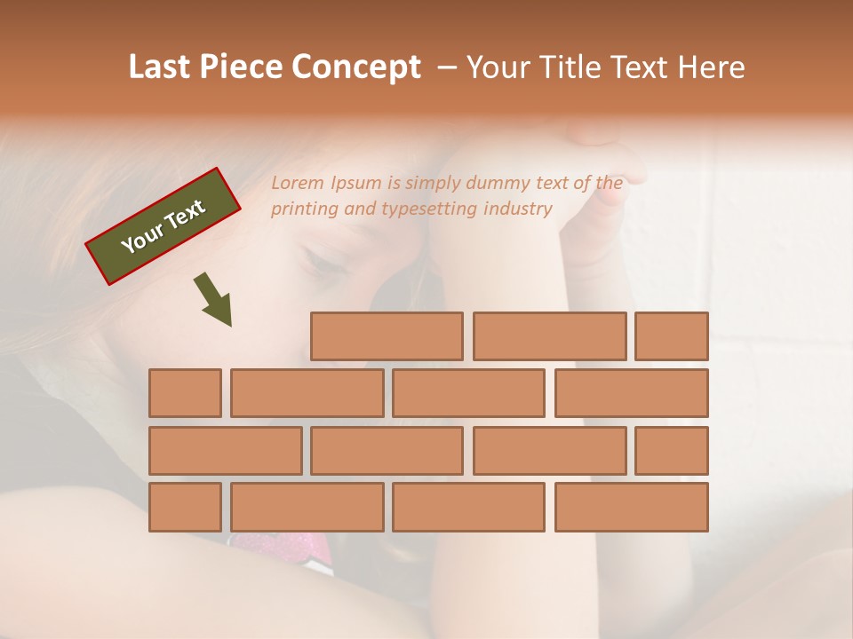 Ocean Peaceful Portrait PowerPoint Template