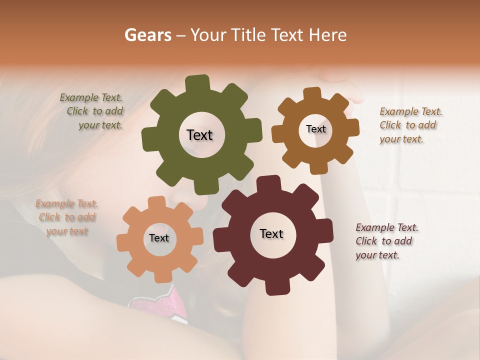 Ocean Peaceful Portrait PowerPoint Template