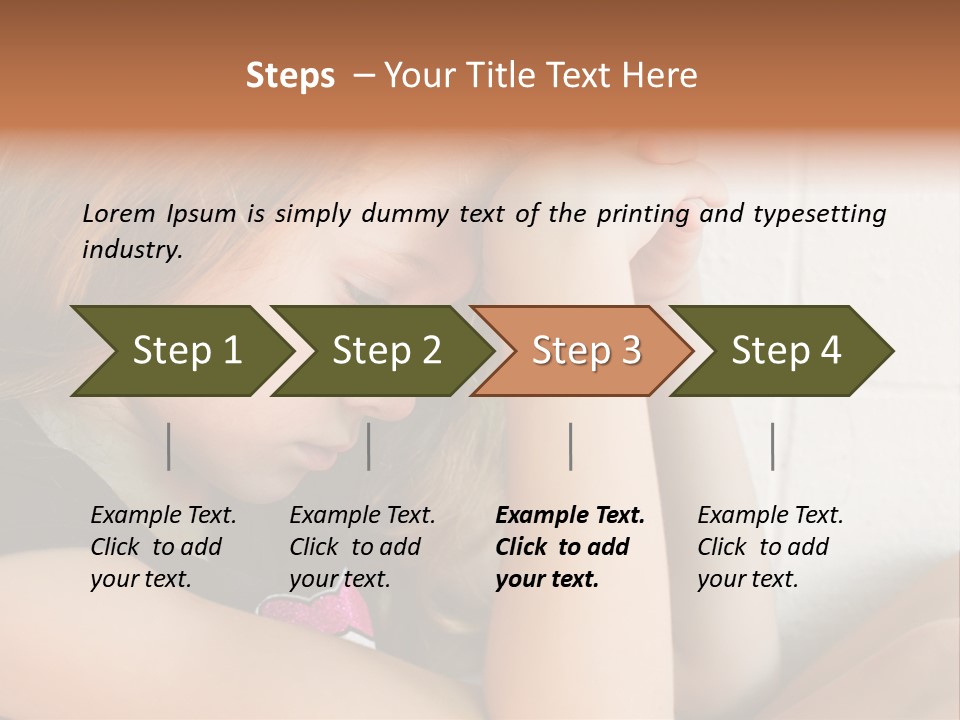 Ocean Peaceful Portrait PowerPoint Template