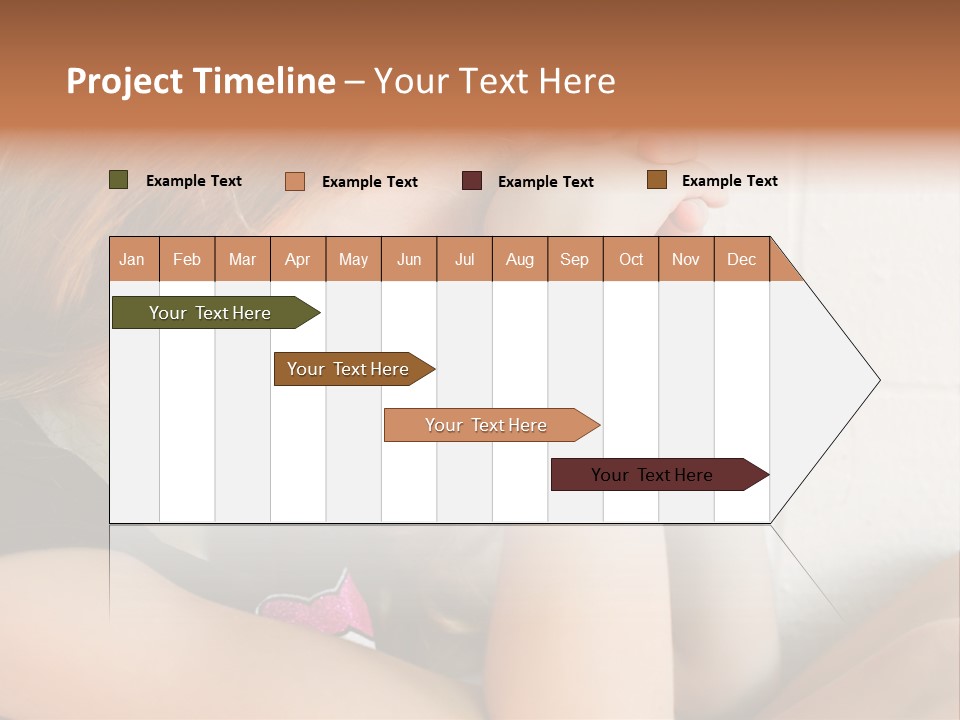 Ocean Peaceful Portrait PowerPoint Template