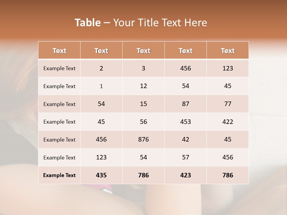 Ocean Peaceful Portrait PowerPoint Template