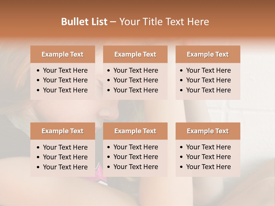 Ocean Peaceful Portrait PowerPoint Template