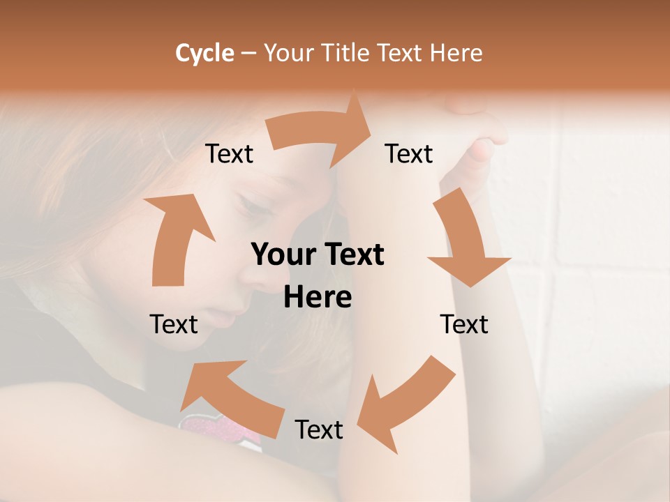 Ocean Peaceful Portrait PowerPoint Template