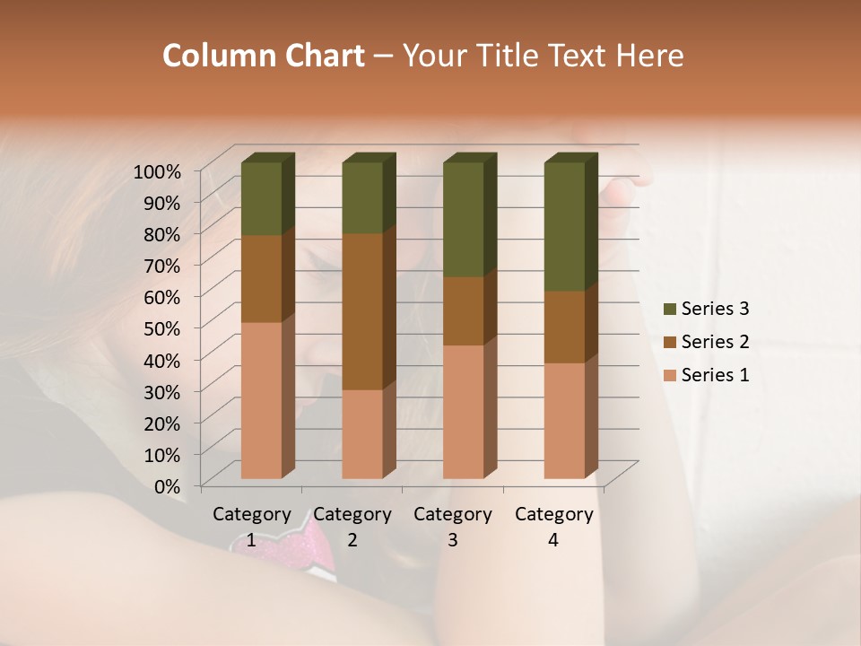 Ocean Peaceful Portrait PowerPoint Template