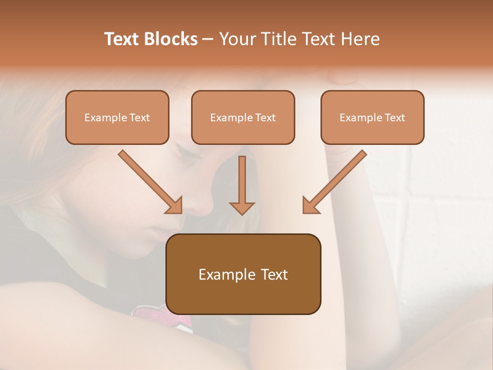 Ocean Peaceful Portrait PowerPoint Template