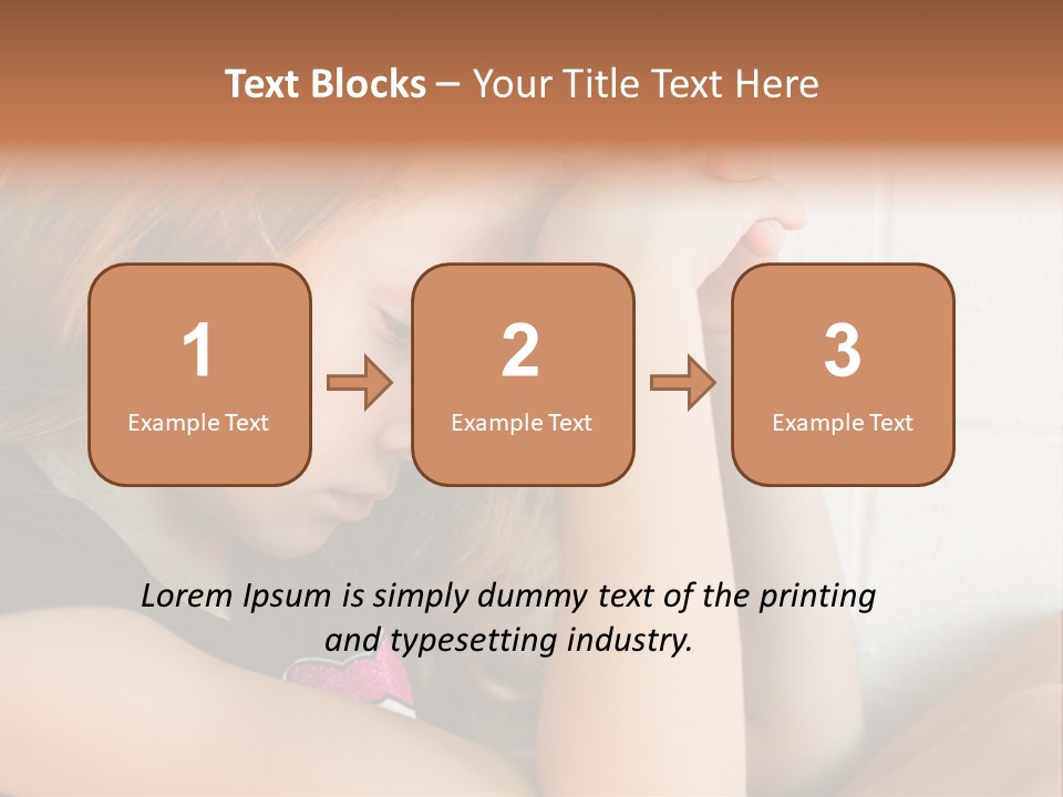 Ocean Peaceful Portrait PowerPoint Template