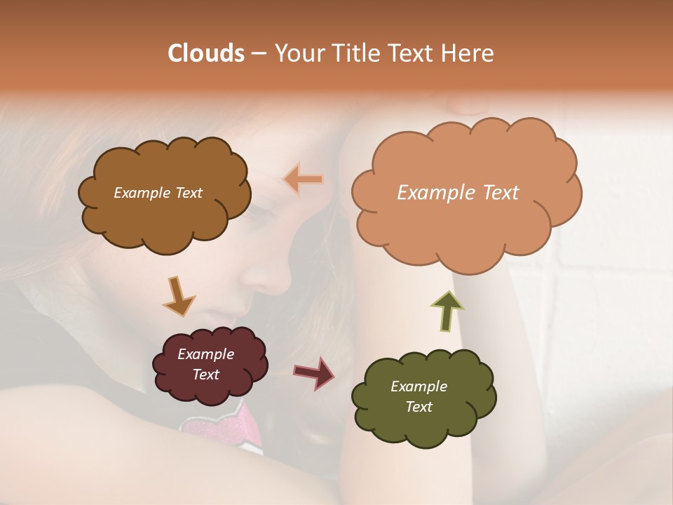 Ocean Peaceful Portrait PowerPoint Template