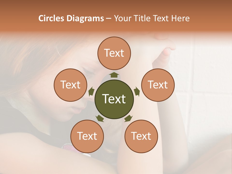 Ocean Peaceful Portrait PowerPoint Template