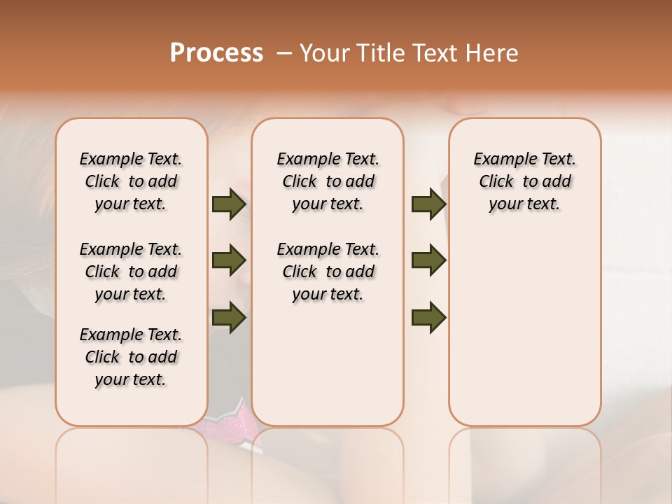 Ocean Peaceful Portrait PowerPoint Template