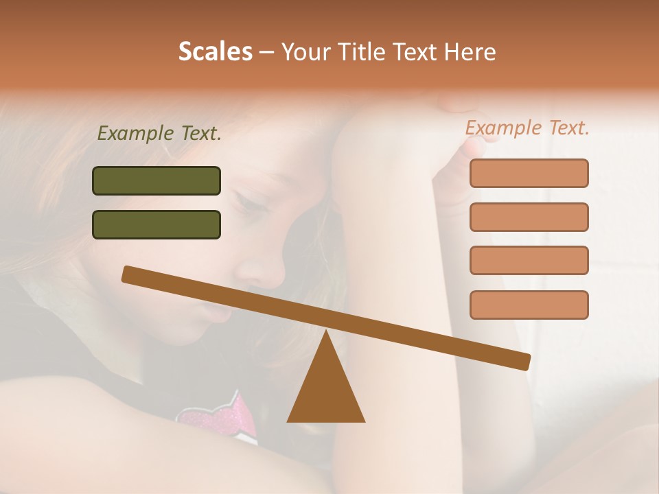 Ocean Peaceful Portrait PowerPoint Template