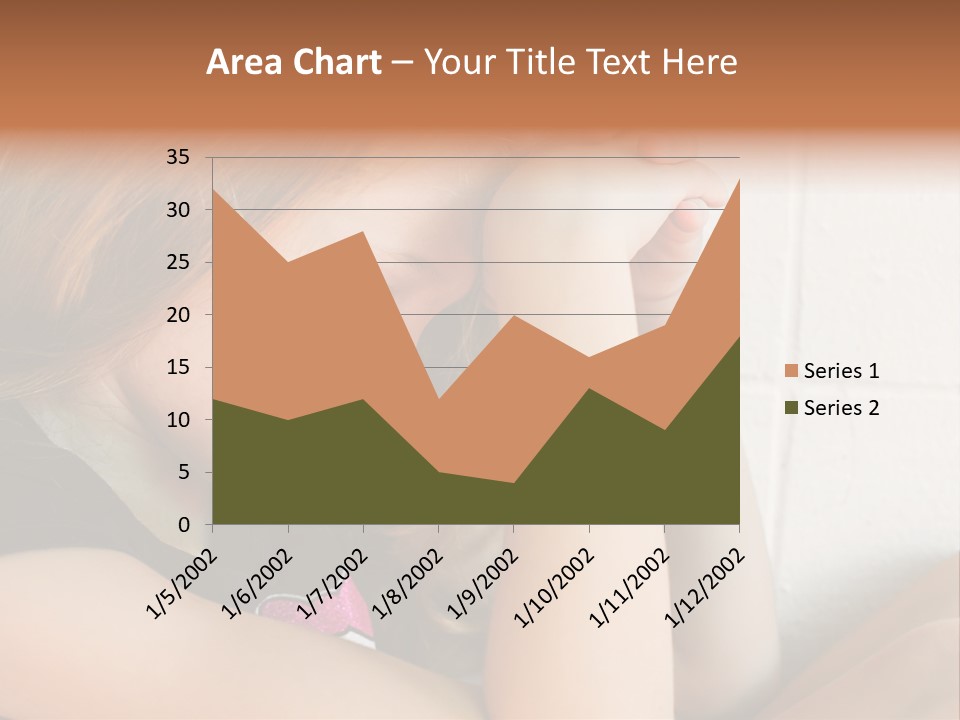 Ocean Peaceful Portrait PowerPoint Template