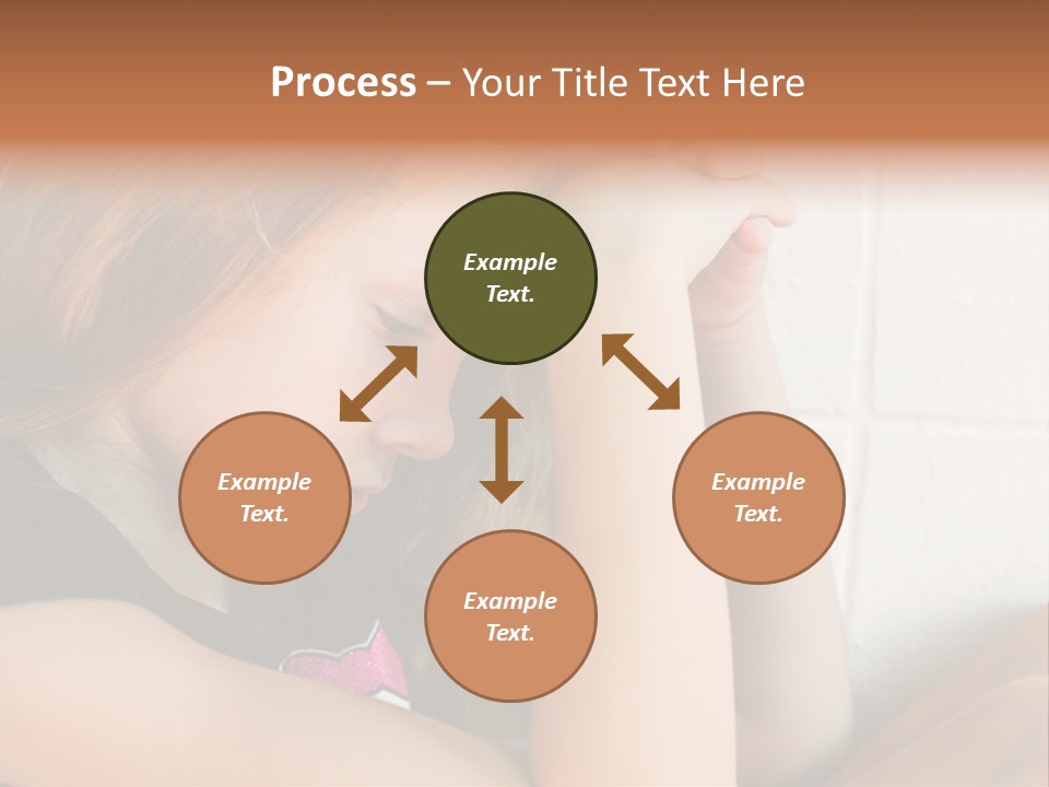 Ocean Peaceful Portrait PowerPoint Template