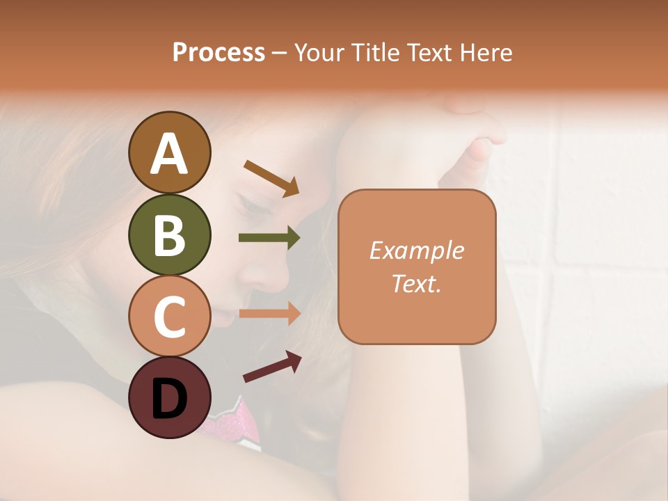 Ocean Peaceful Portrait PowerPoint Template