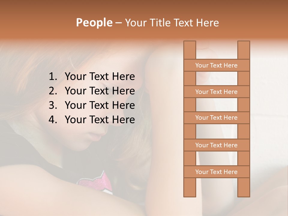 Ocean Peaceful Portrait PowerPoint Template