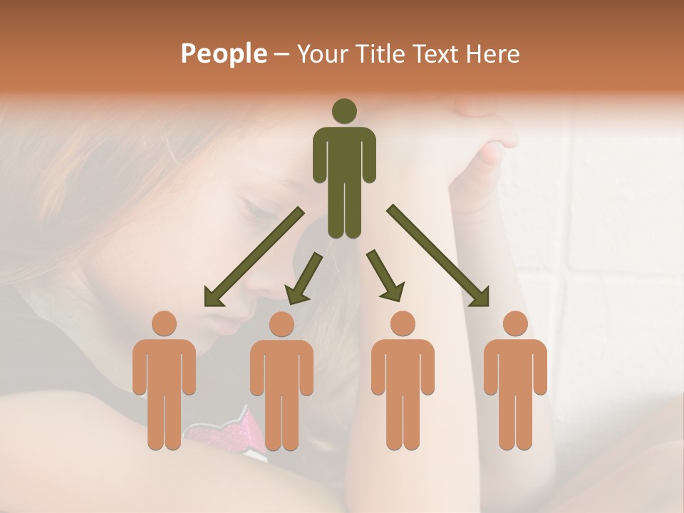 Ocean Peaceful Portrait PowerPoint Template