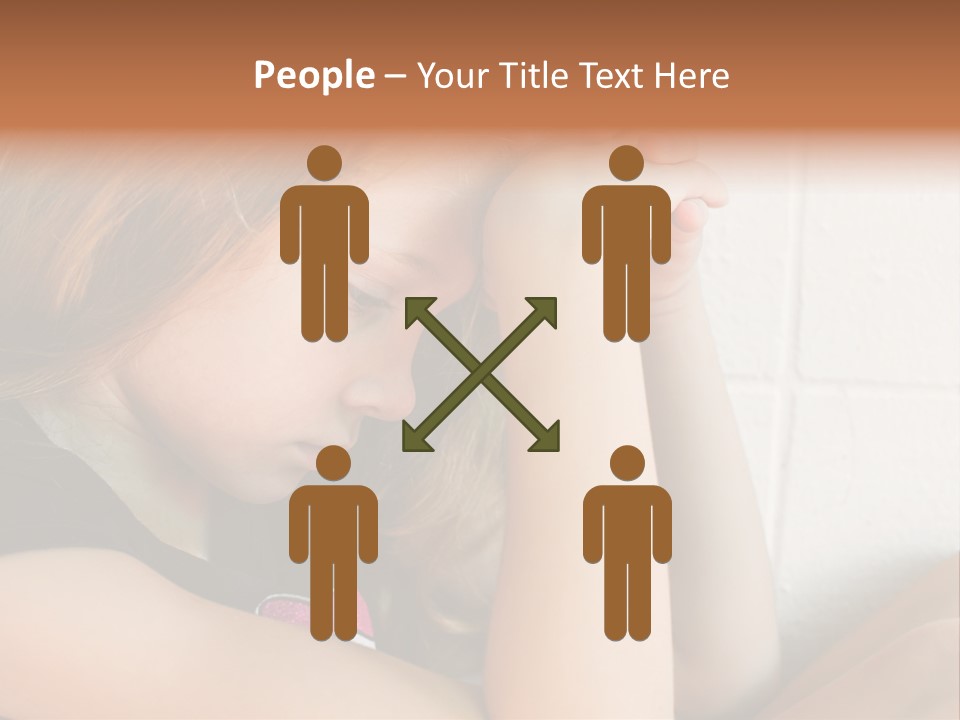 Ocean Peaceful Portrait PowerPoint Template