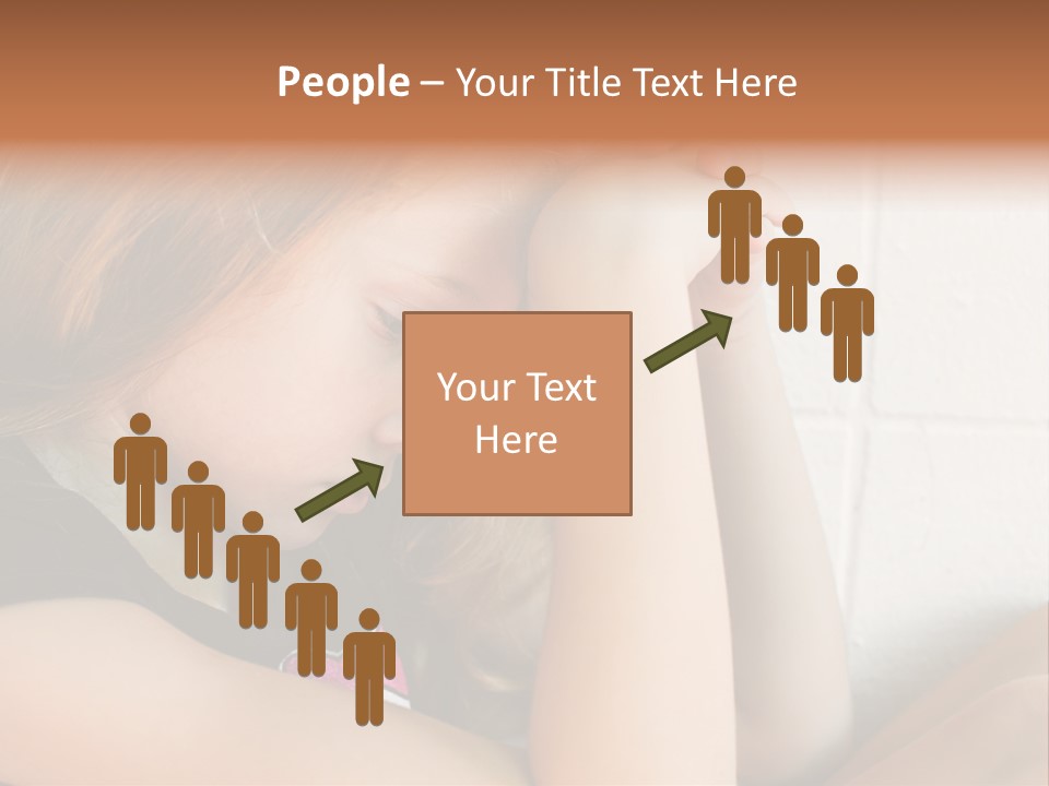 Ocean Peaceful Portrait PowerPoint Template