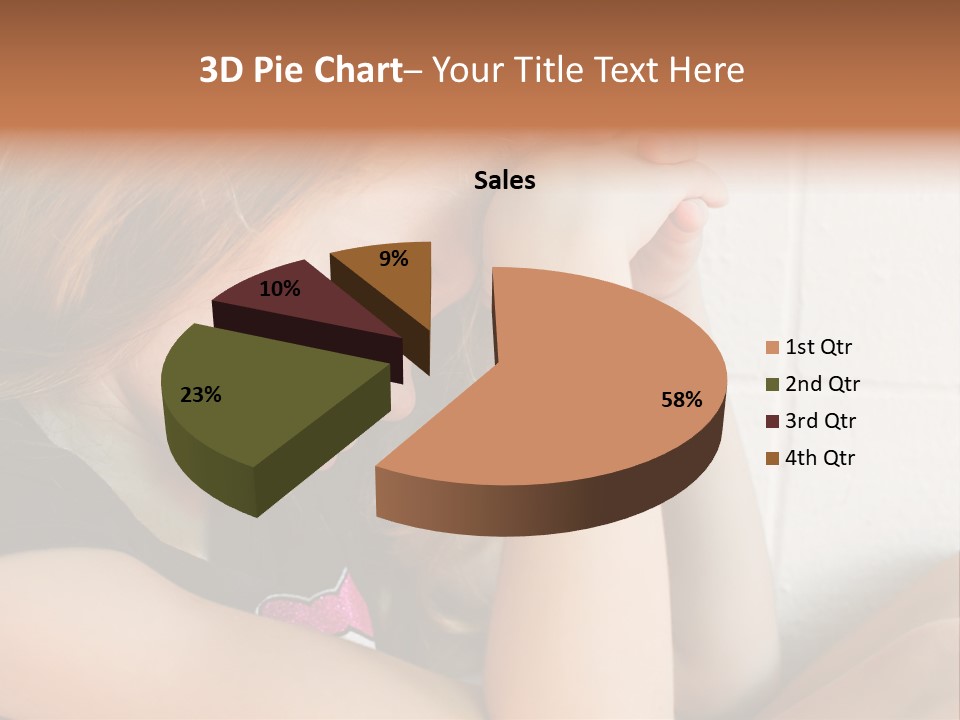 Ocean Peaceful Portrait PowerPoint Template