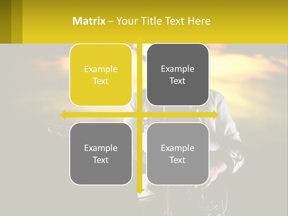 Single Parent Water PowerPoint Template