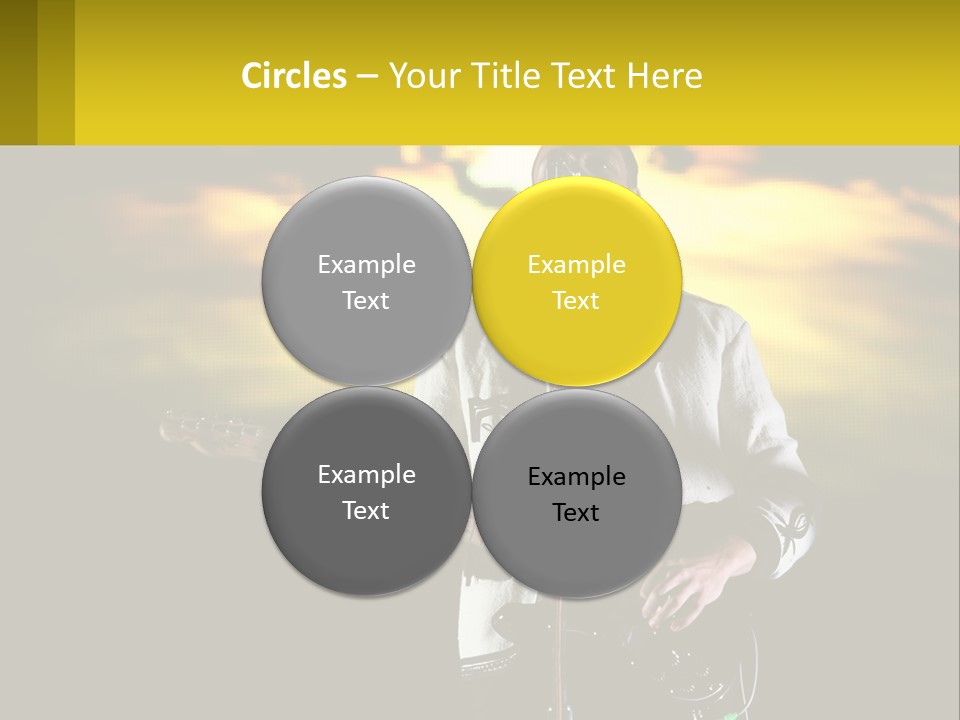 Single Parent Water PowerPoint Template