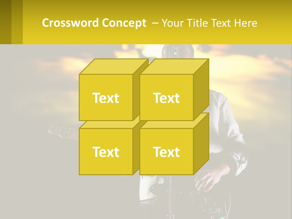 Single Parent Water PowerPoint Template
