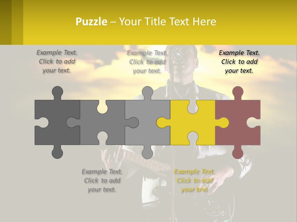 Single Parent Water PowerPoint Template