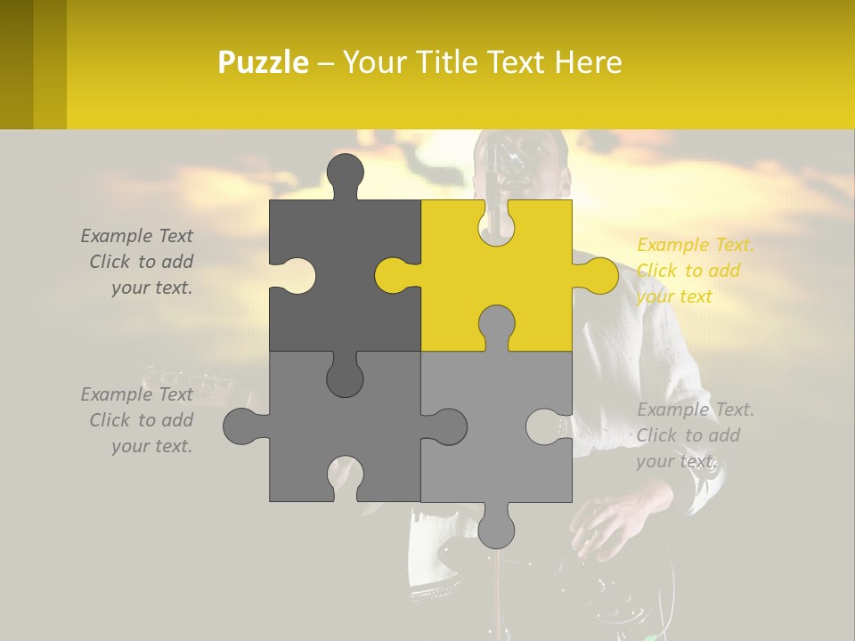 Single Parent Water PowerPoint Template