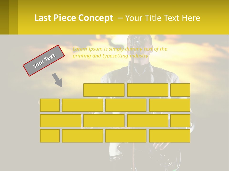 Single Parent Water PowerPoint Template