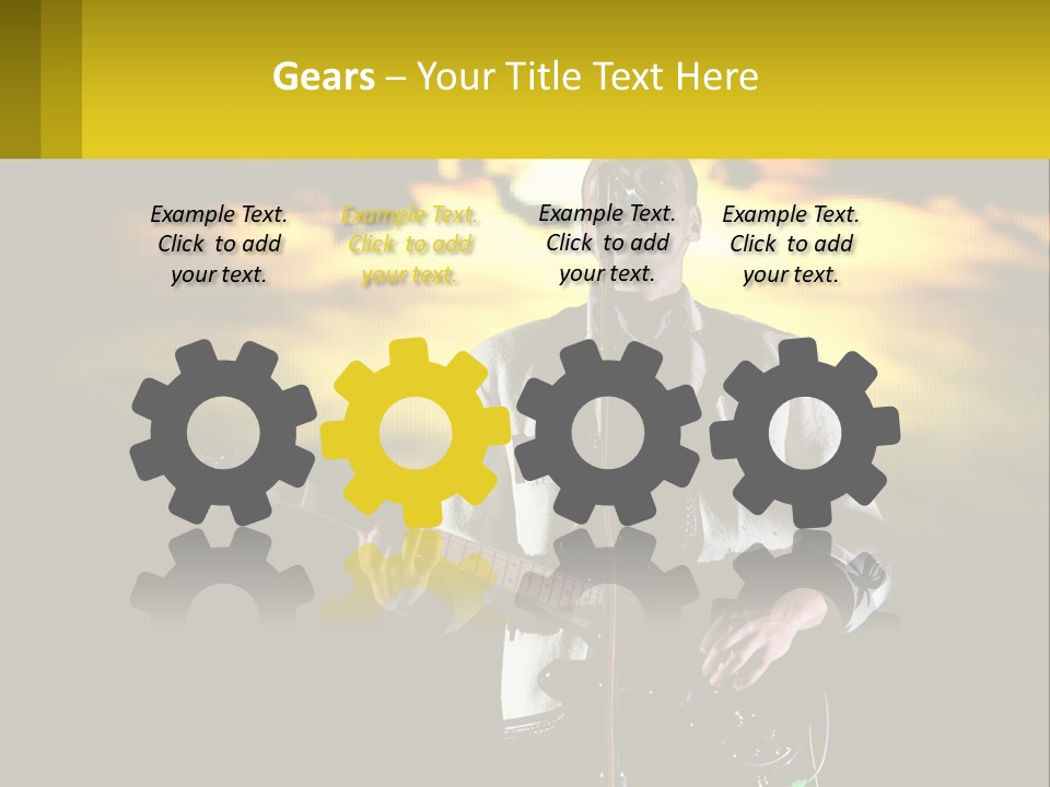 Single Parent Water PowerPoint Template