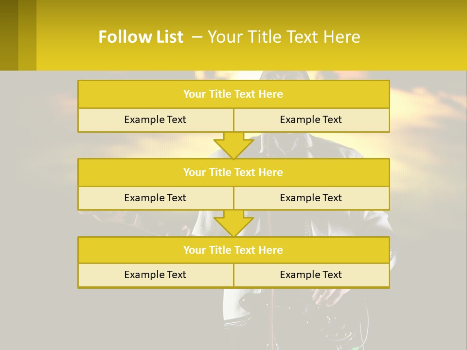Single Parent Water PowerPoint Template