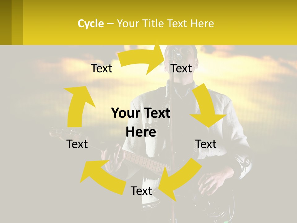 Single Parent Water PowerPoint Template