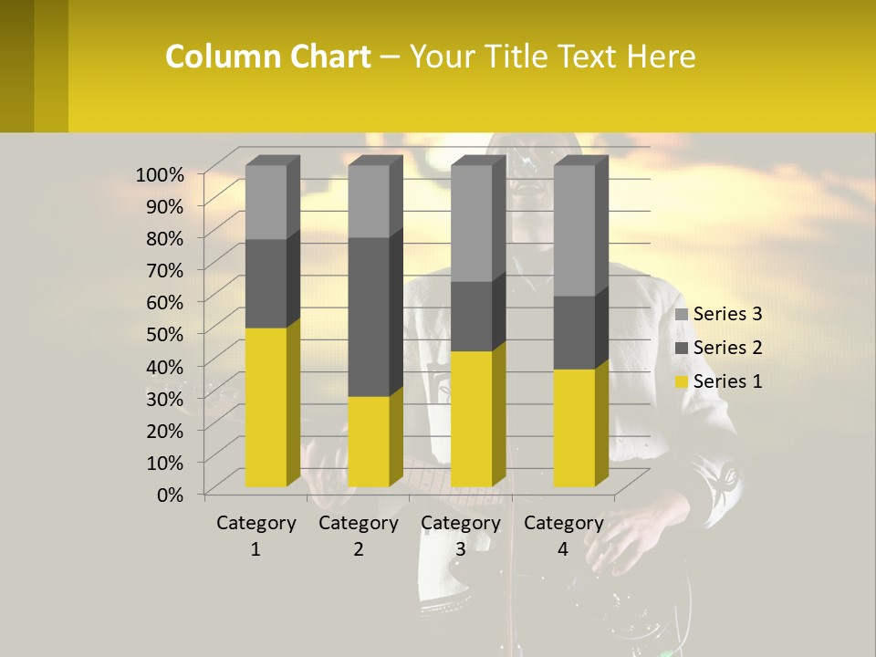 Single Parent Water PowerPoint Template