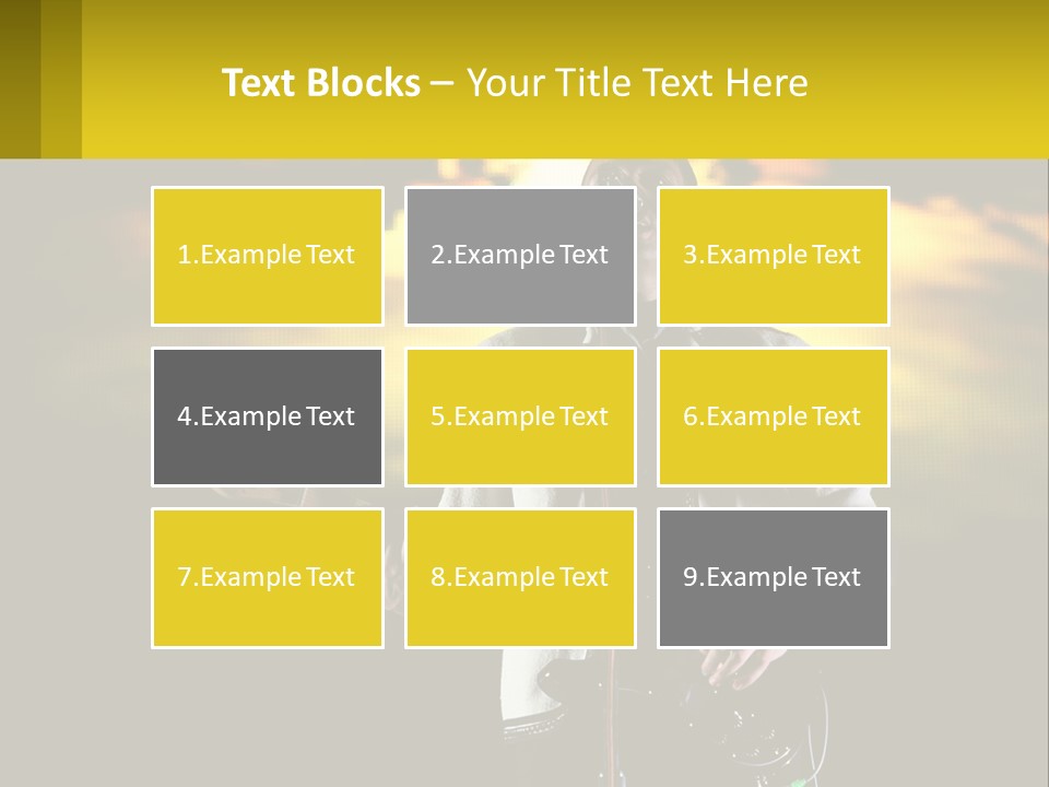 Single Parent Water PowerPoint Template