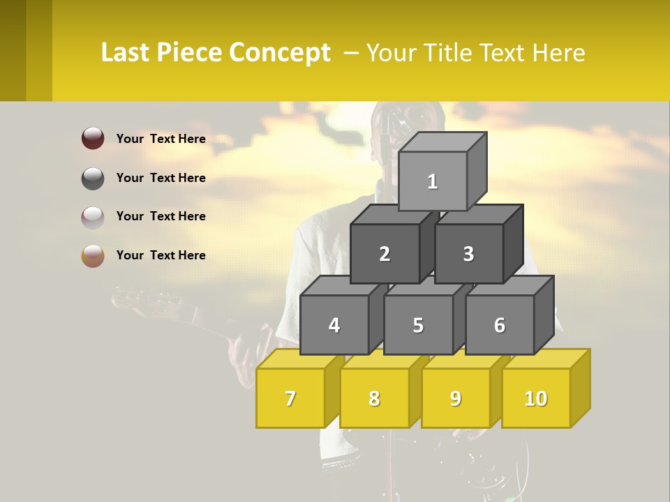 Single Parent Water PowerPoint Template