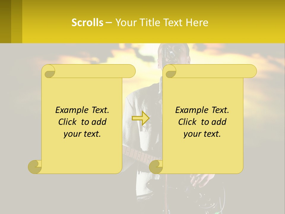 Single Parent Water PowerPoint Template