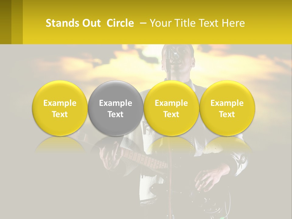 Single Parent Water PowerPoint Template