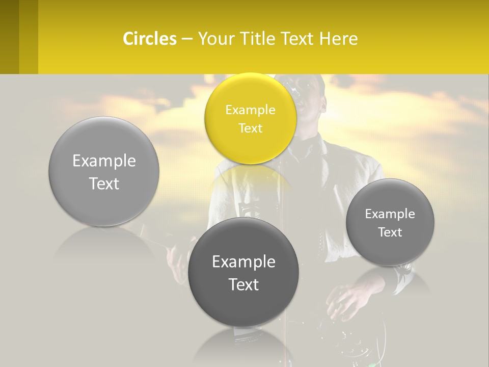 Single Parent Water PowerPoint Template