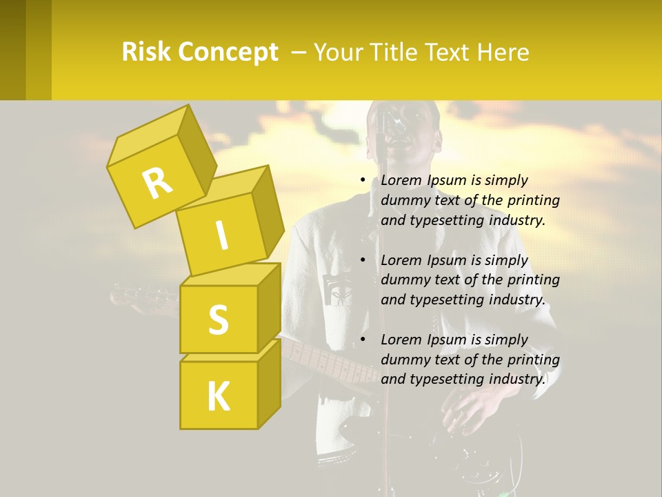 Single Parent Water PowerPoint Template