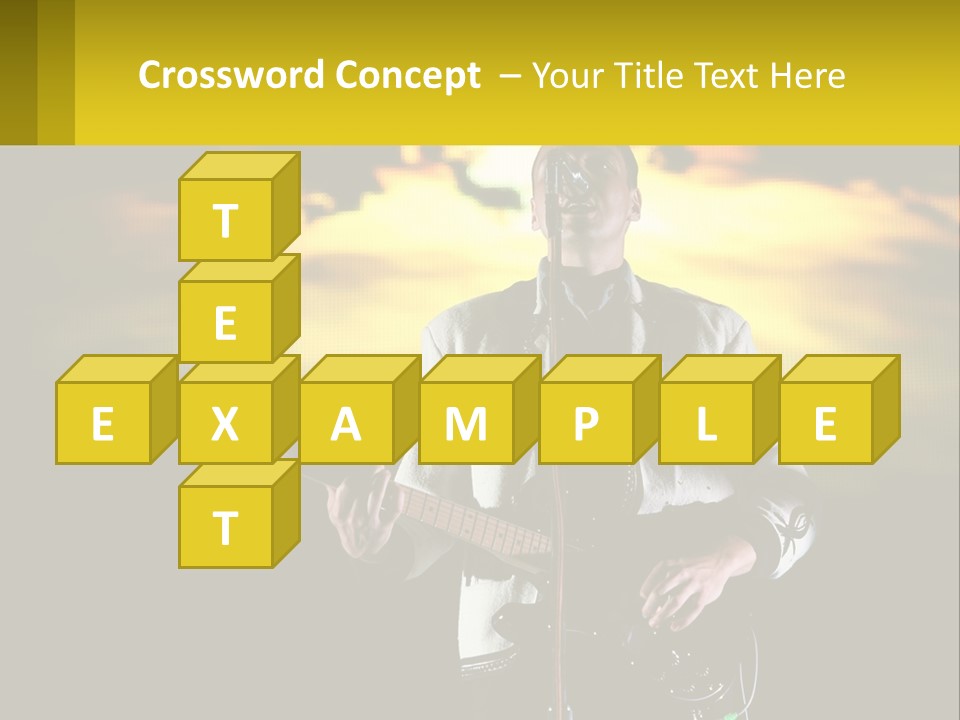 Single Parent Water PowerPoint Template