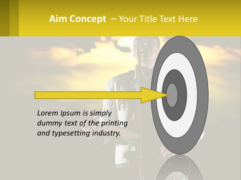 Single Parent Water PowerPoint Template