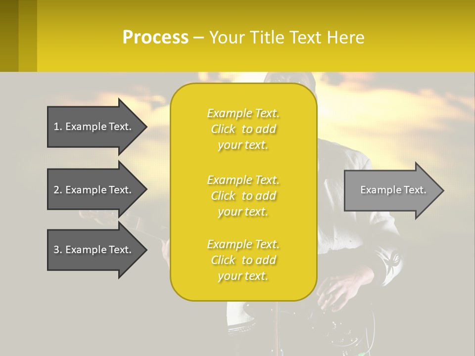 Single Parent Water PowerPoint Template