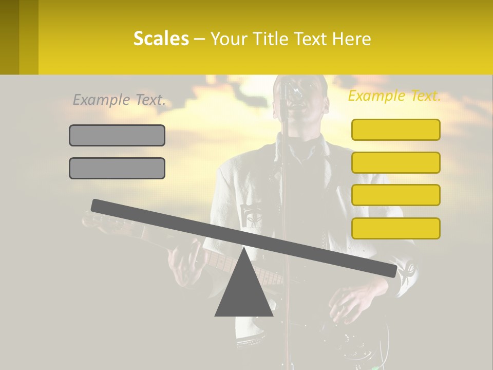 Single Parent Water PowerPoint Template