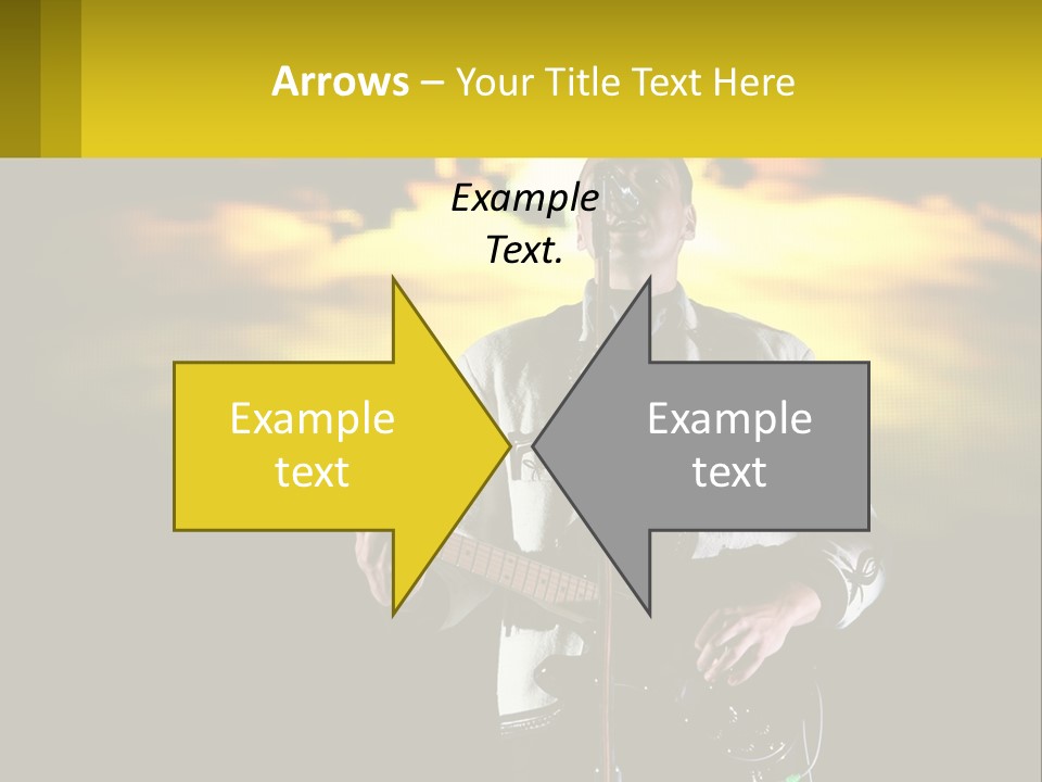 Single Parent Water PowerPoint Template