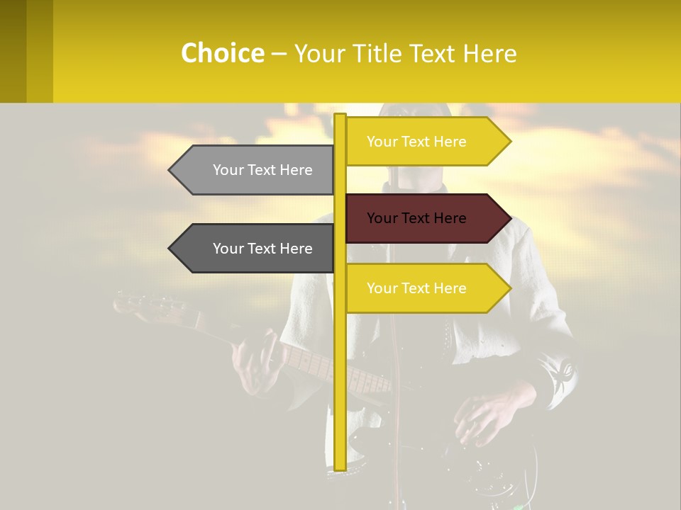 Single Parent Water PowerPoint Template