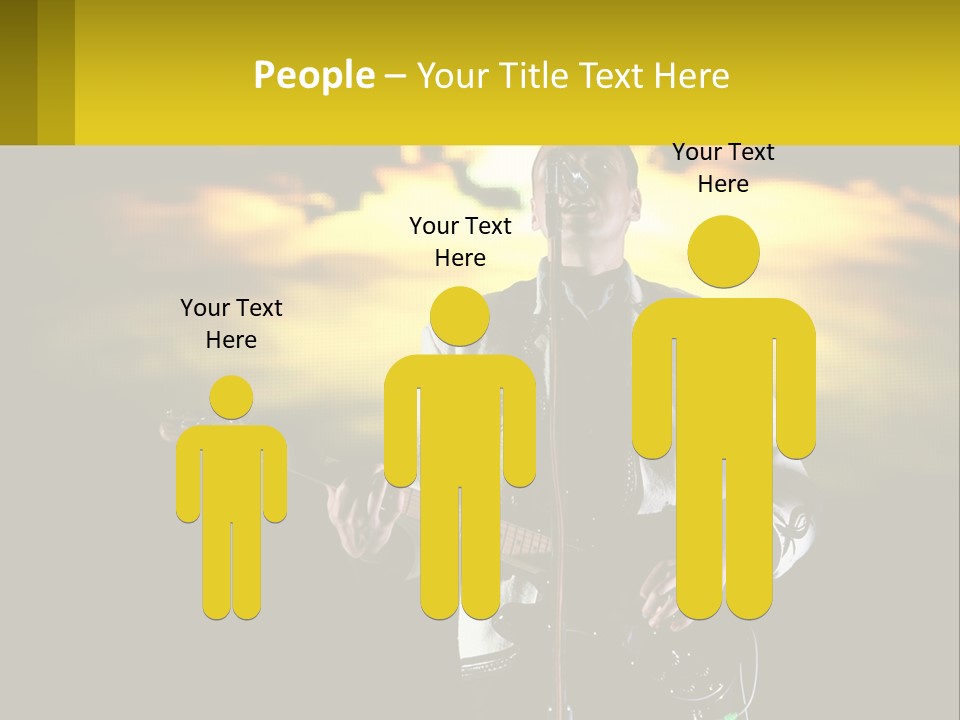 Single Parent Water PowerPoint Template