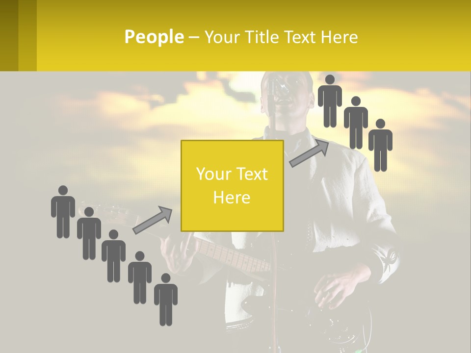 Single Parent Water PowerPoint Template