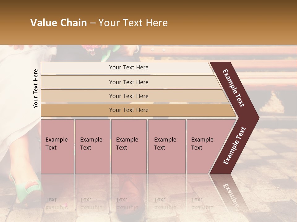 Lifestyle Beach Sea PowerPoint Template