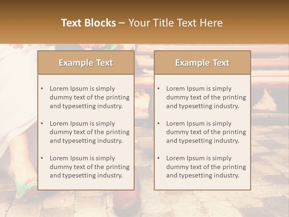 Lifestyle Beach Sea PowerPoint Template